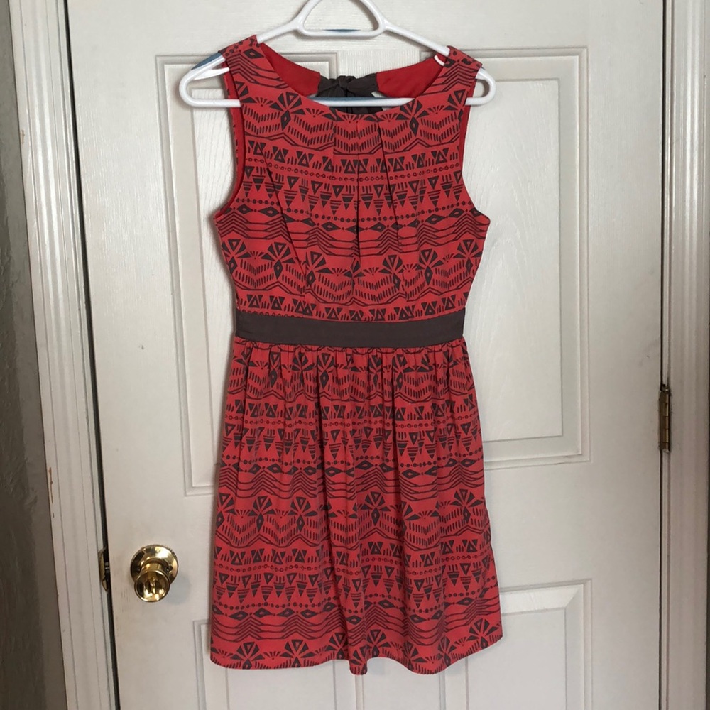 NWT size 5/6 pink and grey dress